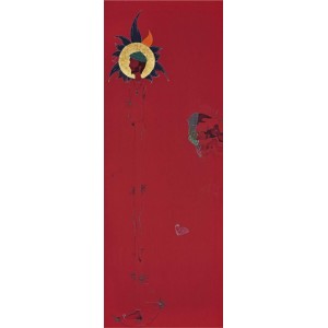 Subtain Hassan Ghazi, 27 x 10, Gouache on Wasli, AC-SHG-006